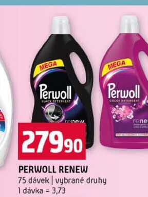 PERWOLL RENEW 75 dávek vybrané druhy