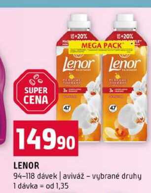 LENOR 94-118 dávek aviváž vybrané druhy