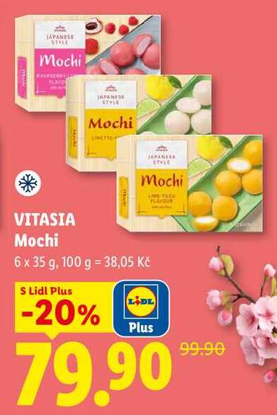 VITASIA Mochi, 6 x 35 g