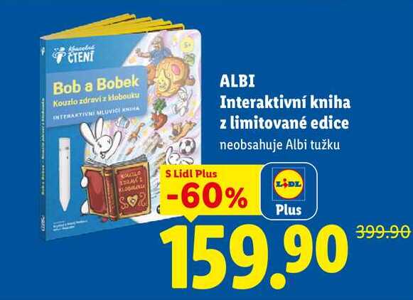 ALBI Interaktivní kniha z limitované edice
