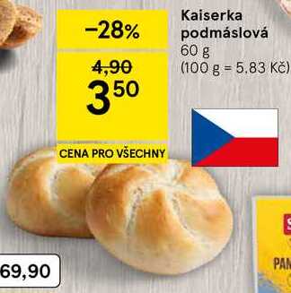Kaiserka podmáslová, 60 g  