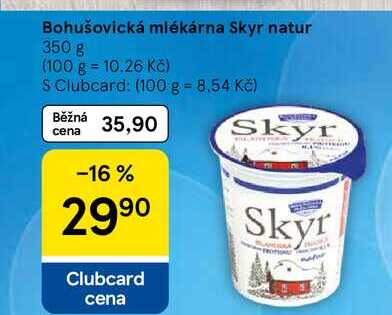Bohušovická mlékárna Skyr natur, 350 g 
