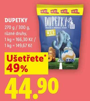 DUPETKY, 270 g/300 g