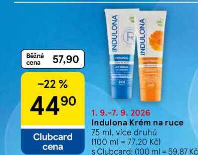 Indulona Krém na ruce 75 ml