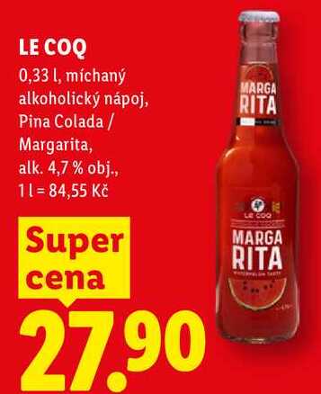 LE COQ, 0,33 l