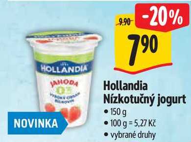 Hollandia Nízkotučný jogurt, 150 g
