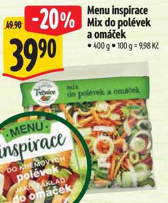 Menu inspirace Mix do polévek a omáček, 400 g