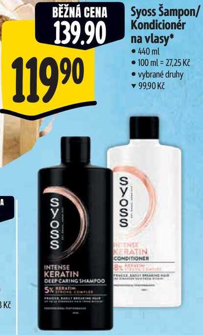 Syoss Šampon na vlasy, 440 ml