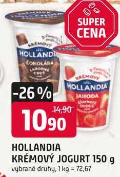 HOLLANDIA KRÉMOVÝ JOGURT 150 g