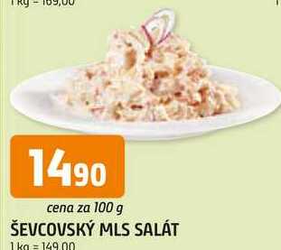 ŠEVCOVSKÝ MLS SALÁT 100 g