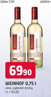 WEINHOF 0,75 L