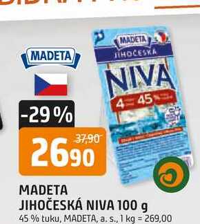 JIHOČESKÁ NIVA 100 g