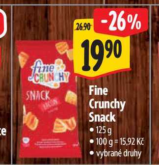   Fine Crunchy Snack 125 g 