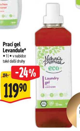 Prací gel Levandule, 1 l