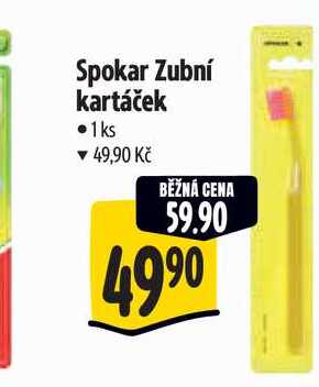 Spokar Zubní kartáček 1 ks