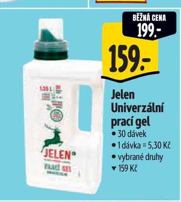 Jelen Univerzální prací gel 30 dávek