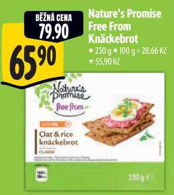 Nature's Promise Free From Knäckebrot, 230 g 