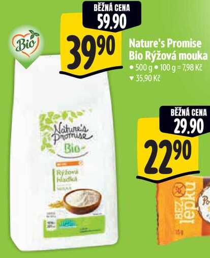 Nature's Promise Bio Rýžová mouka, 500 g