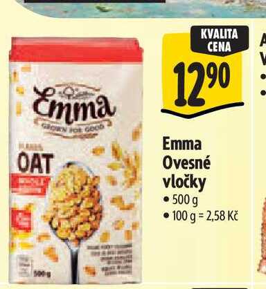 Emma Ovesné vločky 500 g