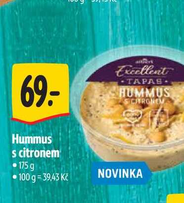 Hummus s citronem 175 g