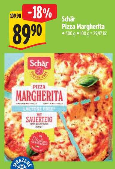 Schär Pizza Margherita, 300 g