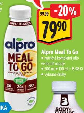 Alpro Meal To Go, 500 ml