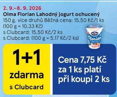 Olma Florian Lahodný jogurt ochucený, 150 g