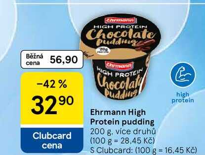 Ehrmann High Protein pudding, 200 g, více druhů