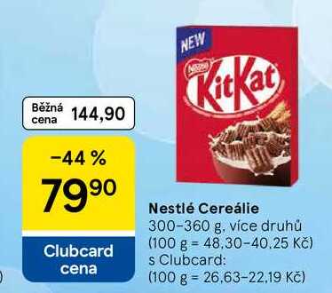 Nestlé Cereálie, 300-360 g, více druhů
