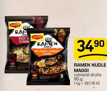 RAMEN NUDLE MAGGI vybrané druhy 90 g