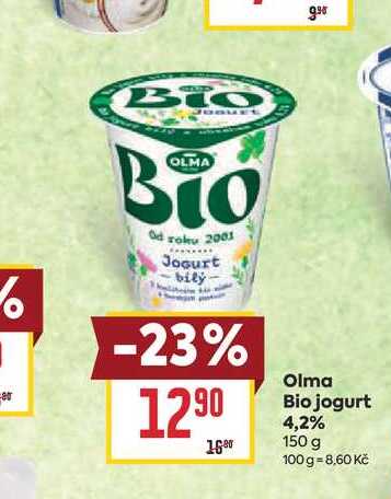 Olma Bio jogurt 4,2% 150 g
