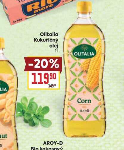 Olitalia Kukuřičný olej 1l