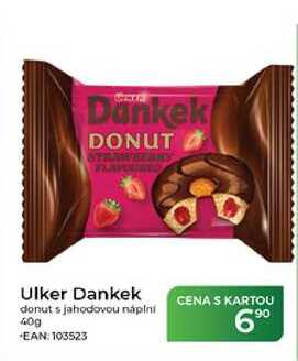 Ulker Dankek donut s jahodovou náplní 40g