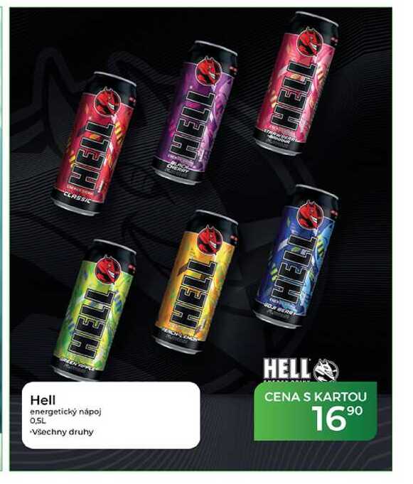 Hell energetický nápoj 0.5L  