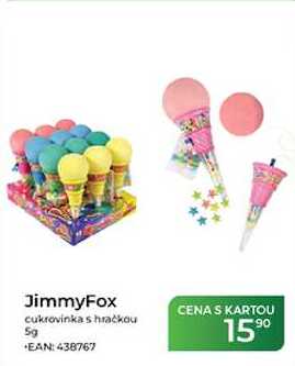 JimmyFox cukrovinka s hračkou 5g