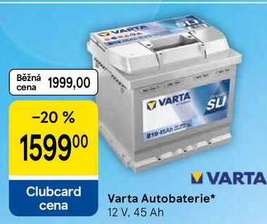 Varta Autobaterie, 12 V, 45 Ah
