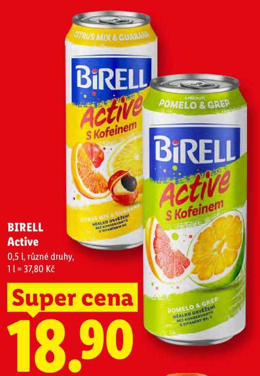 BIRELL Active, 0,5 l