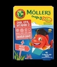 Möller´s Omega-3 Želé rybičky