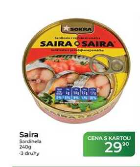 Saira Sardinela 240g