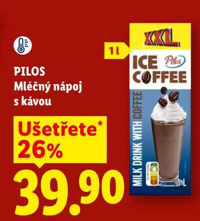 PILOS Mléčný nápoj s kávou
