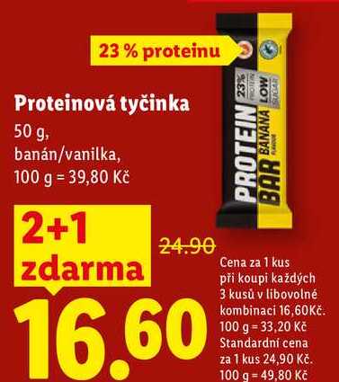 Proteinová tyčinka, 50 g