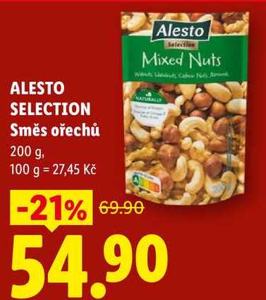 ALESTO SELECTION Směs ořechů, 200 g