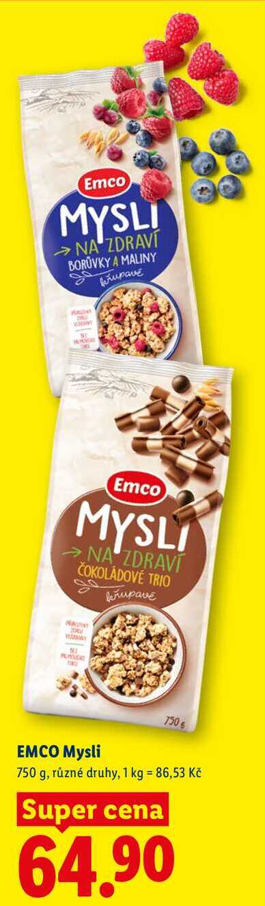EMCO Mysli, 750 g
