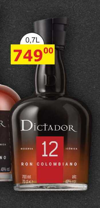 Dictador 12y 0,7l 40%