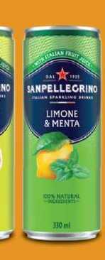 SANPELLEGRINO LIMONE & MENTA 330ml