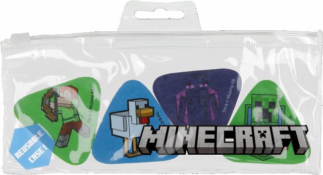 MINECRAFT Gumy na gumování, 4 ks