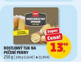ROSTLINNÝ TUK NA PEČENÍ PENNY, 250 g