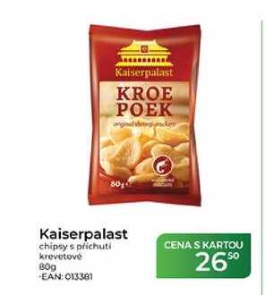 Kaiserpalast chipsy s příchuti krevetové 80g  