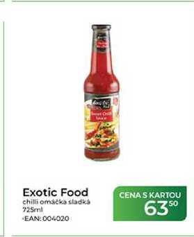 Exotic Food chilli omáčka sladká 725ml 