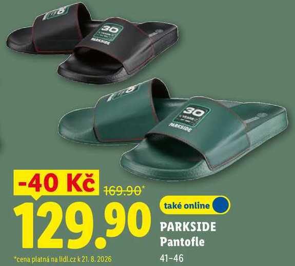 PARKSIDE Pantofle 